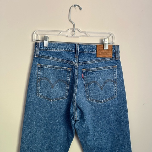 Levi’s Wedgie Straight Jeans Size 28 - Picture 6 of 10